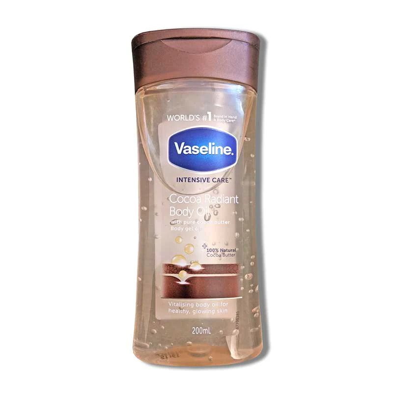 Vaseline cocoa radiant body oil