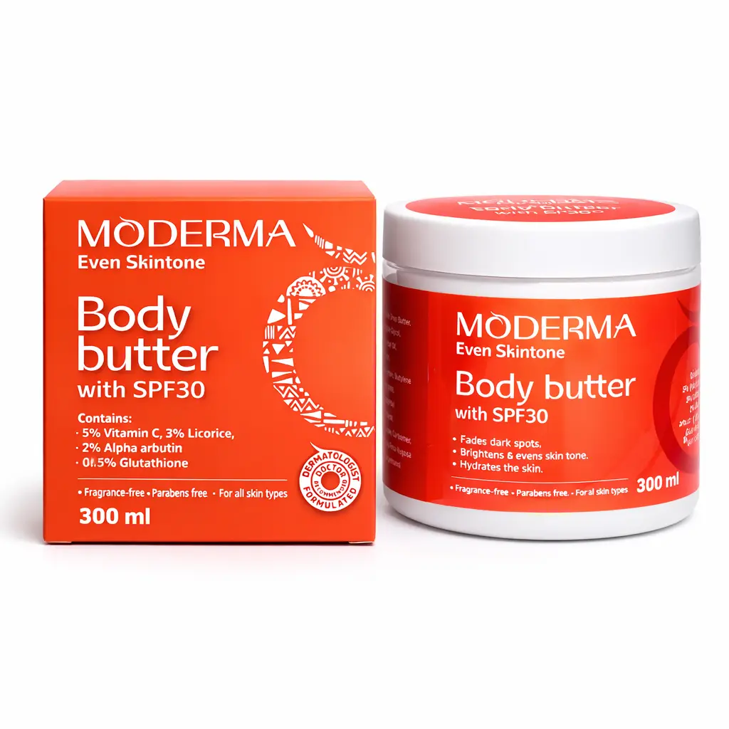 Moderma Even Skintone Body Butter Spf30