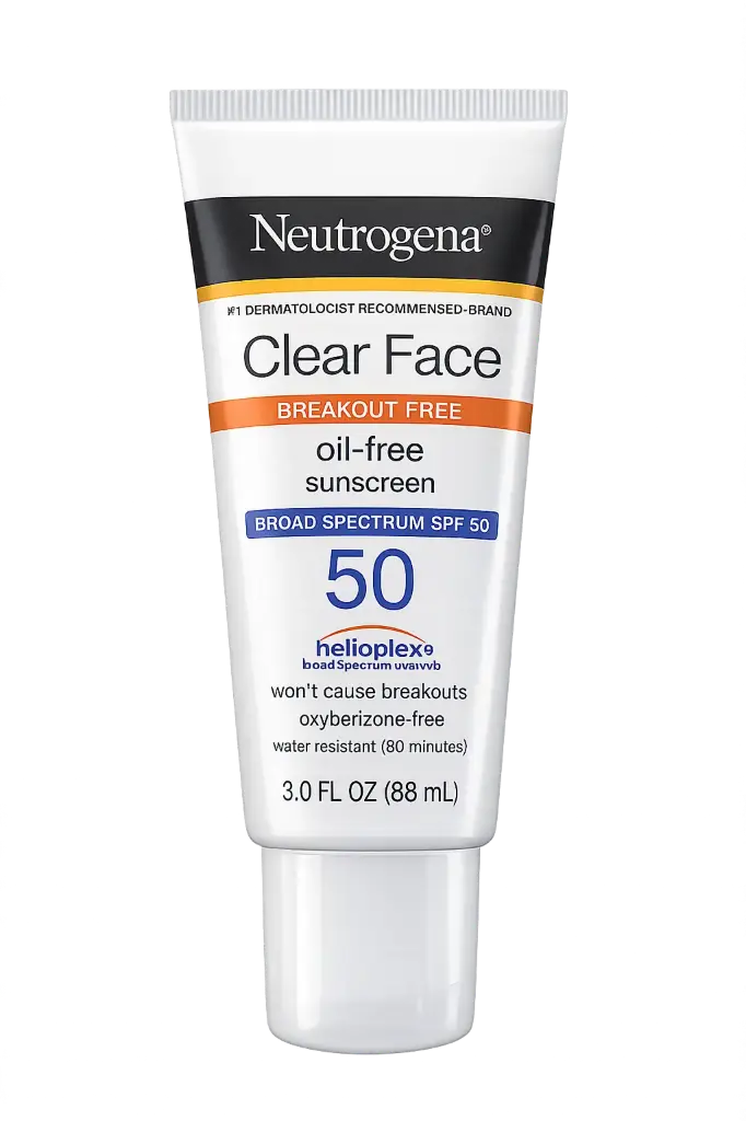 Neutrogena Clear Face SPF50