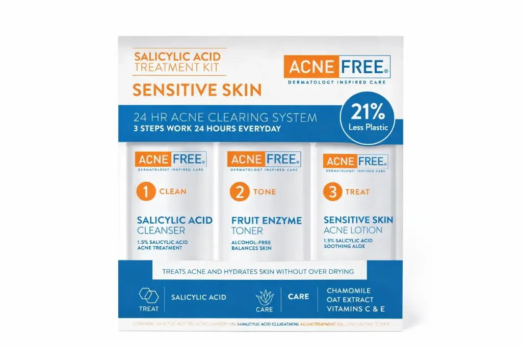Sensitive Skin 3 step kit