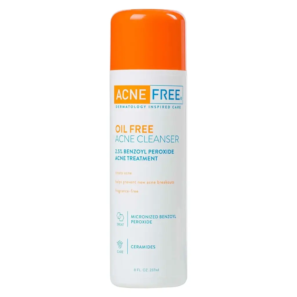 Acne free: oil free cleanser