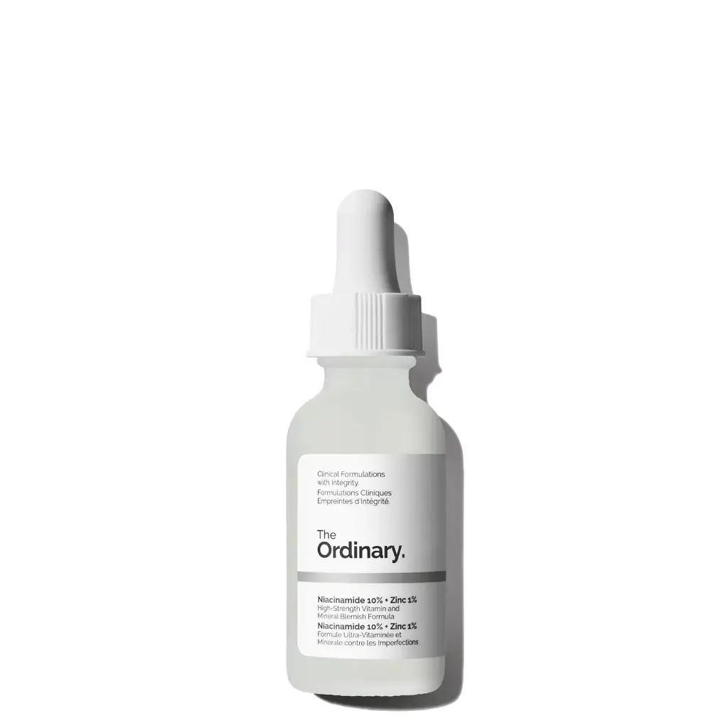 The Ordinary serum: Niacinamid + zinc serum