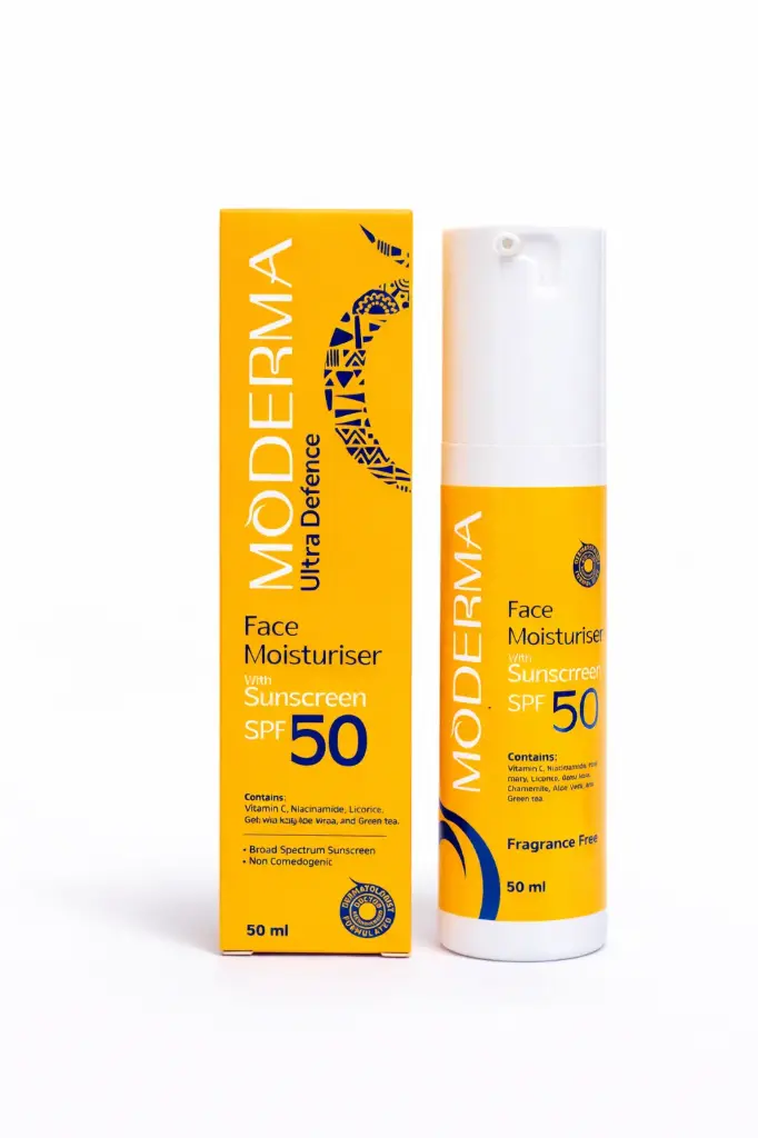 Moderma Ultra Defence Face Moisturizer With SPF50