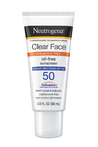 Neutrogena Clear Face SPF50