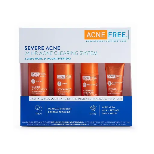 [SKU0013] Severe acne 24hour kit- 4 step